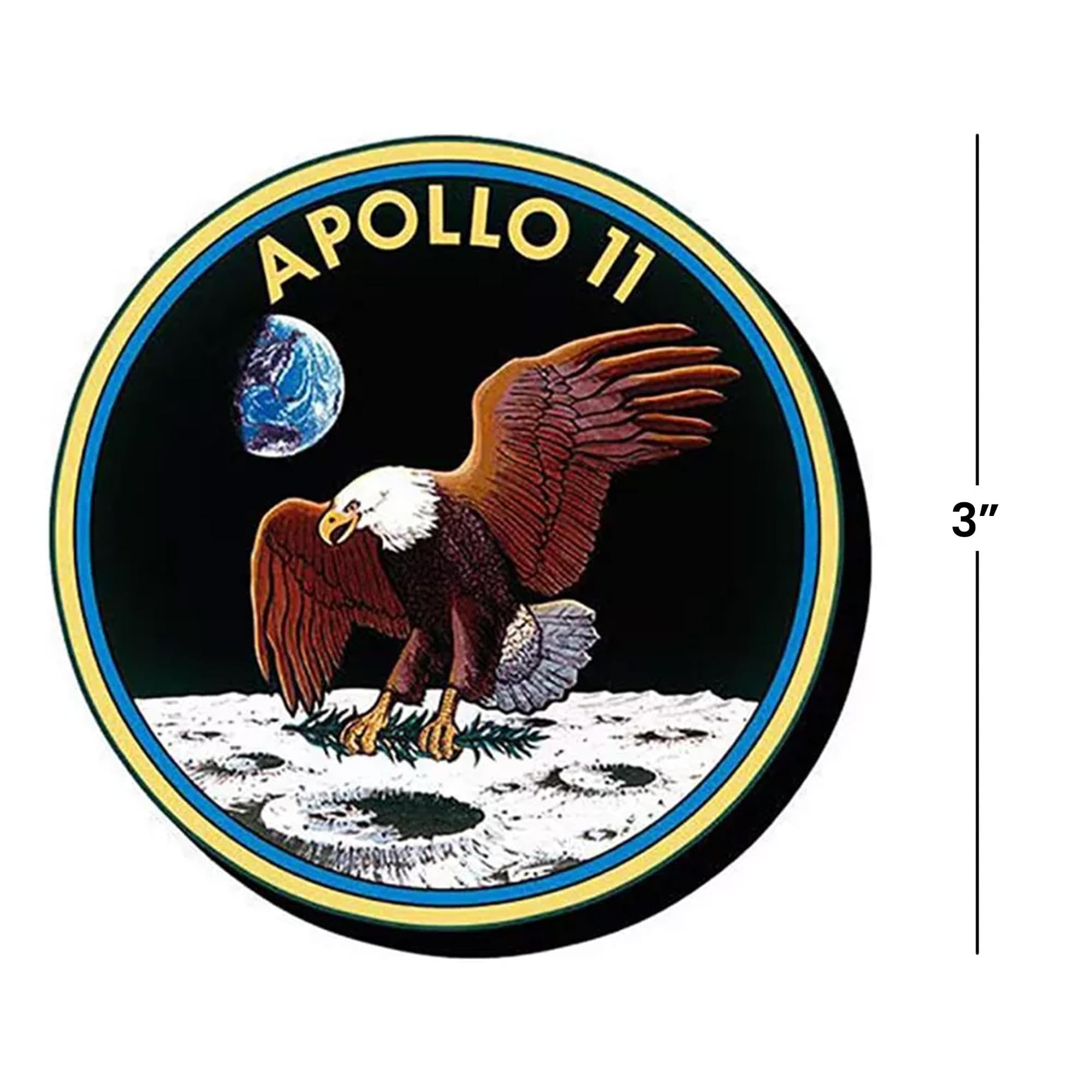 AQUARIUS - NASA Apollo 11 Patch Funky Chunky Magnet