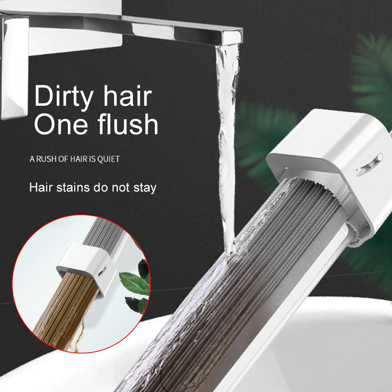 Algodón Caucho Fregona, Esponja De MOP Puede Ser Ajustable 180 °, Manos Libres Squeeze Fregona Del Hogar Con Sustitución De La Cabeza, Reutilizables Mopa De Microfibra Para Limpieza Del Piso,Caqui