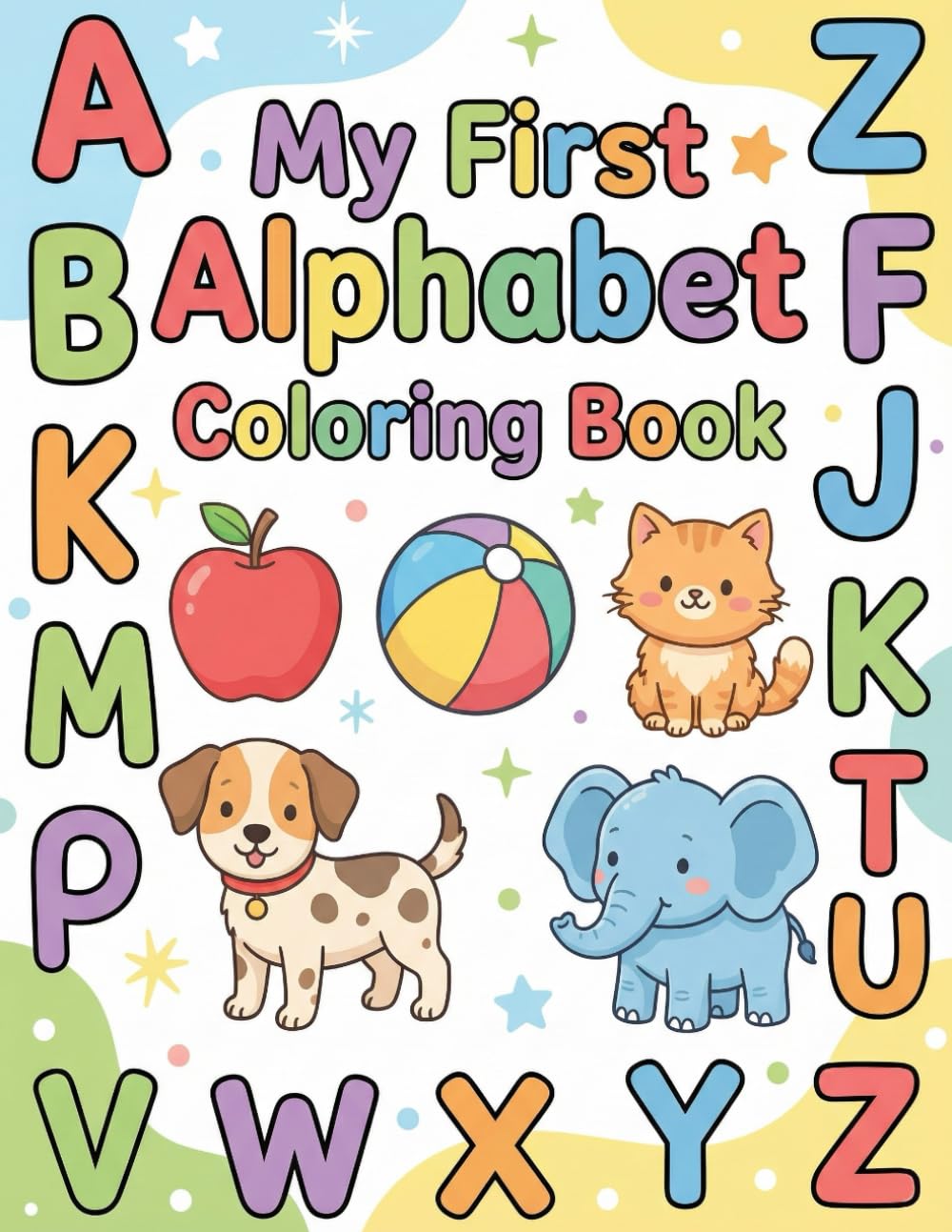A Fun A–Z ABC Learning Coloring Book for Toddlers and Preschoolers