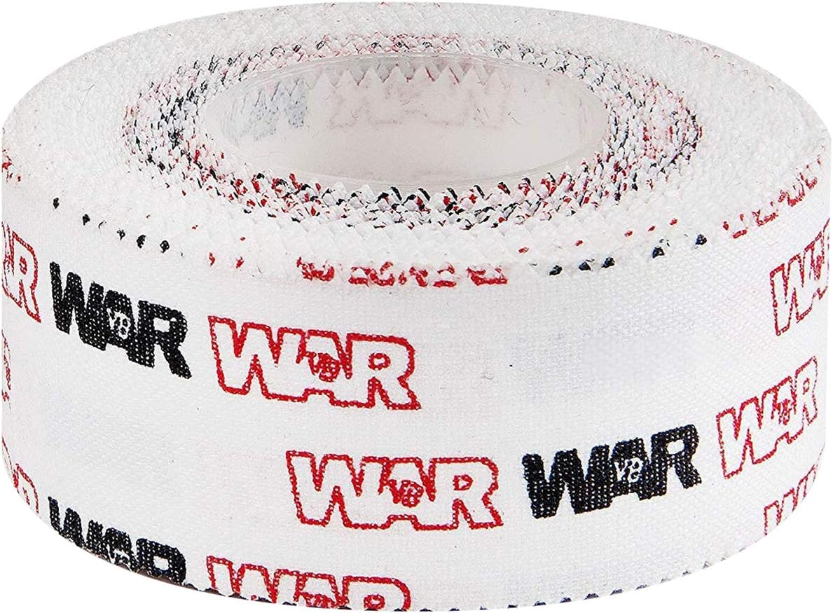 EZ Rip Premium Athletic Medical Sports Tape | No Sticky Residue | 30 ft Rolls | Best for Athletes & Trainers | Ideal for Fingers, Ankles, Wrists, and Equipment | 1 Inch (Pack of 6)