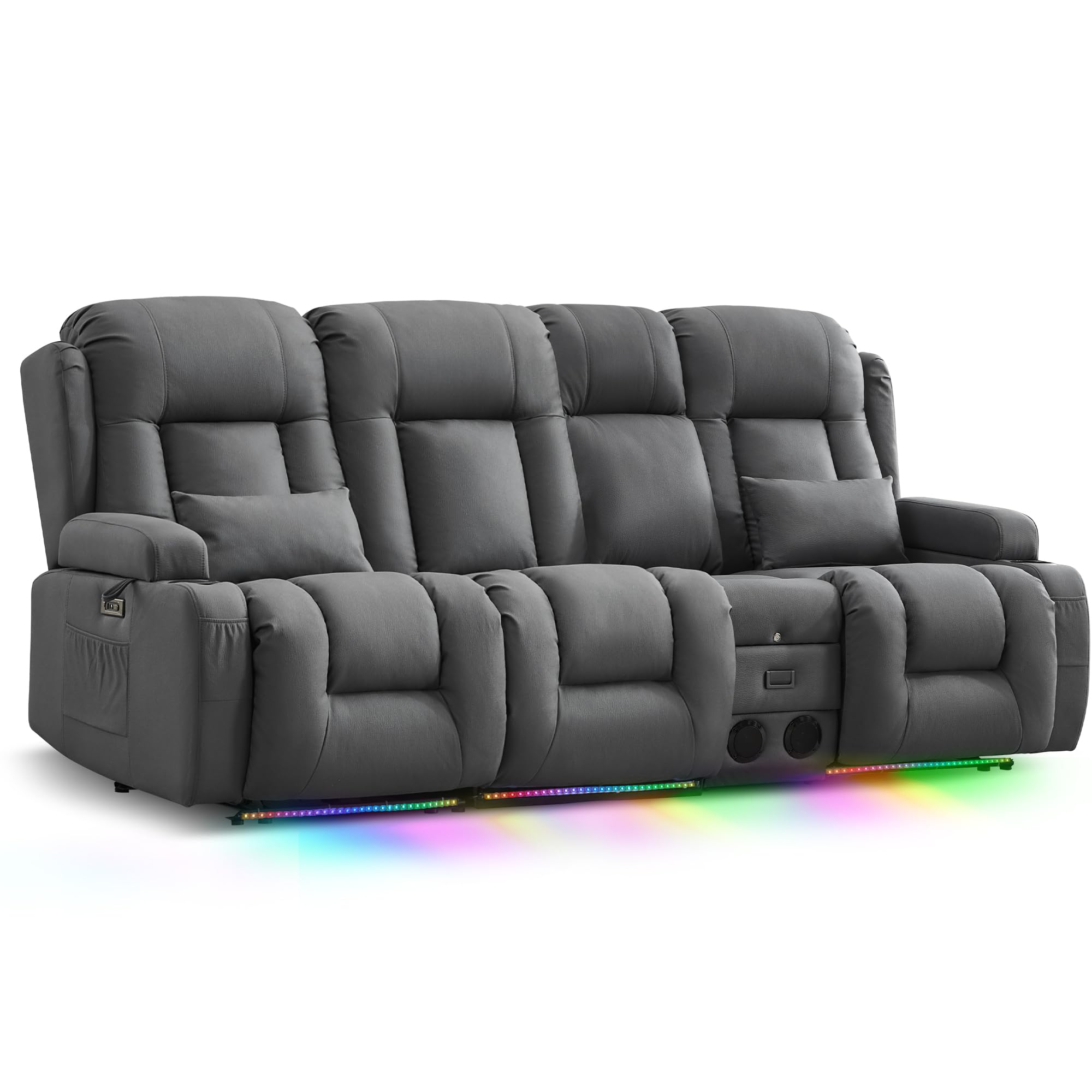 TUNYI Power Loveseat Recliner