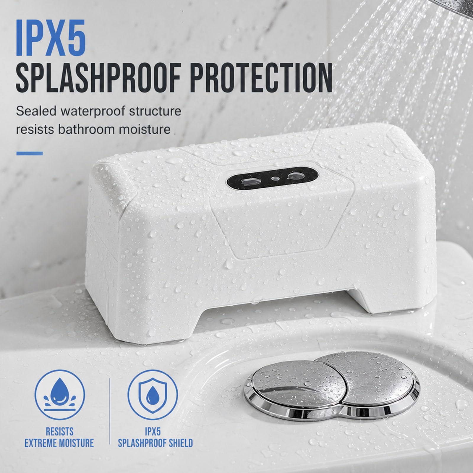 Descargador Automático Sin Contacto Infrarrojo Externo Impermeable (B#2)