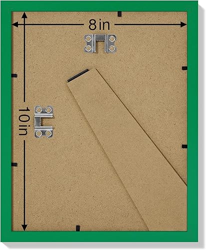 Vista 541 de Vittanly - Juego de 9 portarretratos, plexiglás resistente a rupturas, exhibe fotos de 12 x 12 pulgadas o, con paspartú, de 8 x 8 pulgadas, marcos