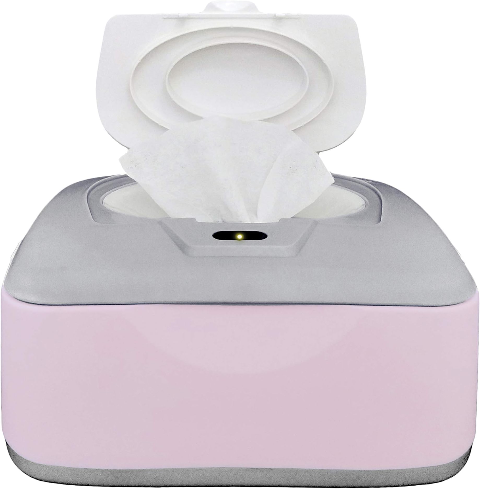 GOGO pure Baby Wet Wipes Warmer & Dispenser, Holder and Case - Purple, Playful/Cute, with Easy Press On/Off Switch, Holds 100 Wipes, Worldwide Use