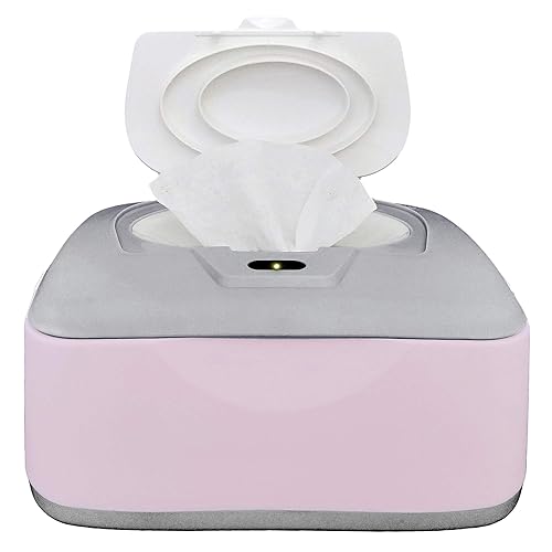 Calentador de toallitas húmedas para bebés, dispensador, soporte y funda, con interruptor de encendidoapagado fácil de presionar, solo disponible en