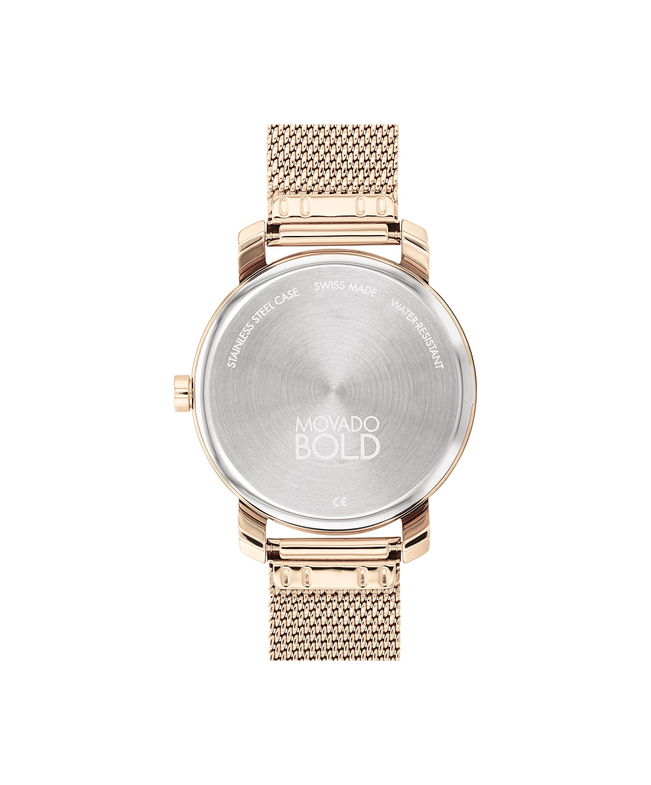 Movado Bold Women's Swiss Quartz Watch, Stainless Steel Bracelet Modern, Elegant Timepiece - Gift for Her 34mm