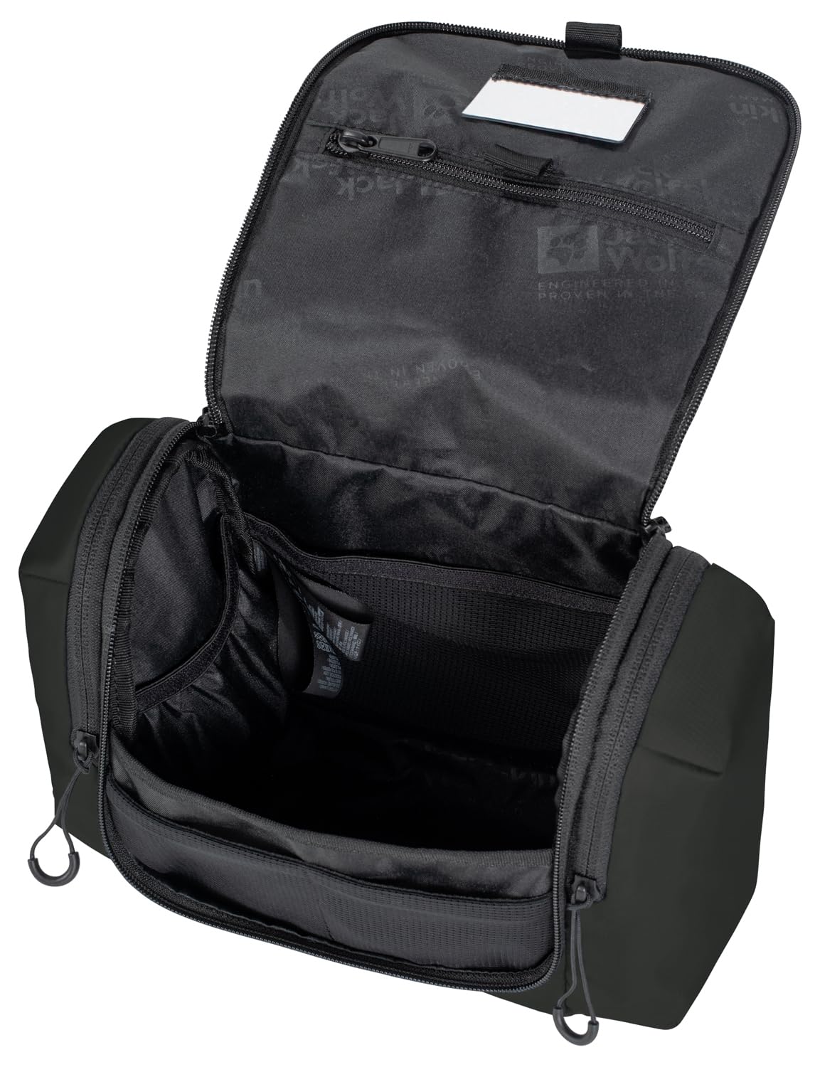 WANDERMOOD WASHBAG, granit czarny, Handgepäck, do zastosowania na zewnątrz