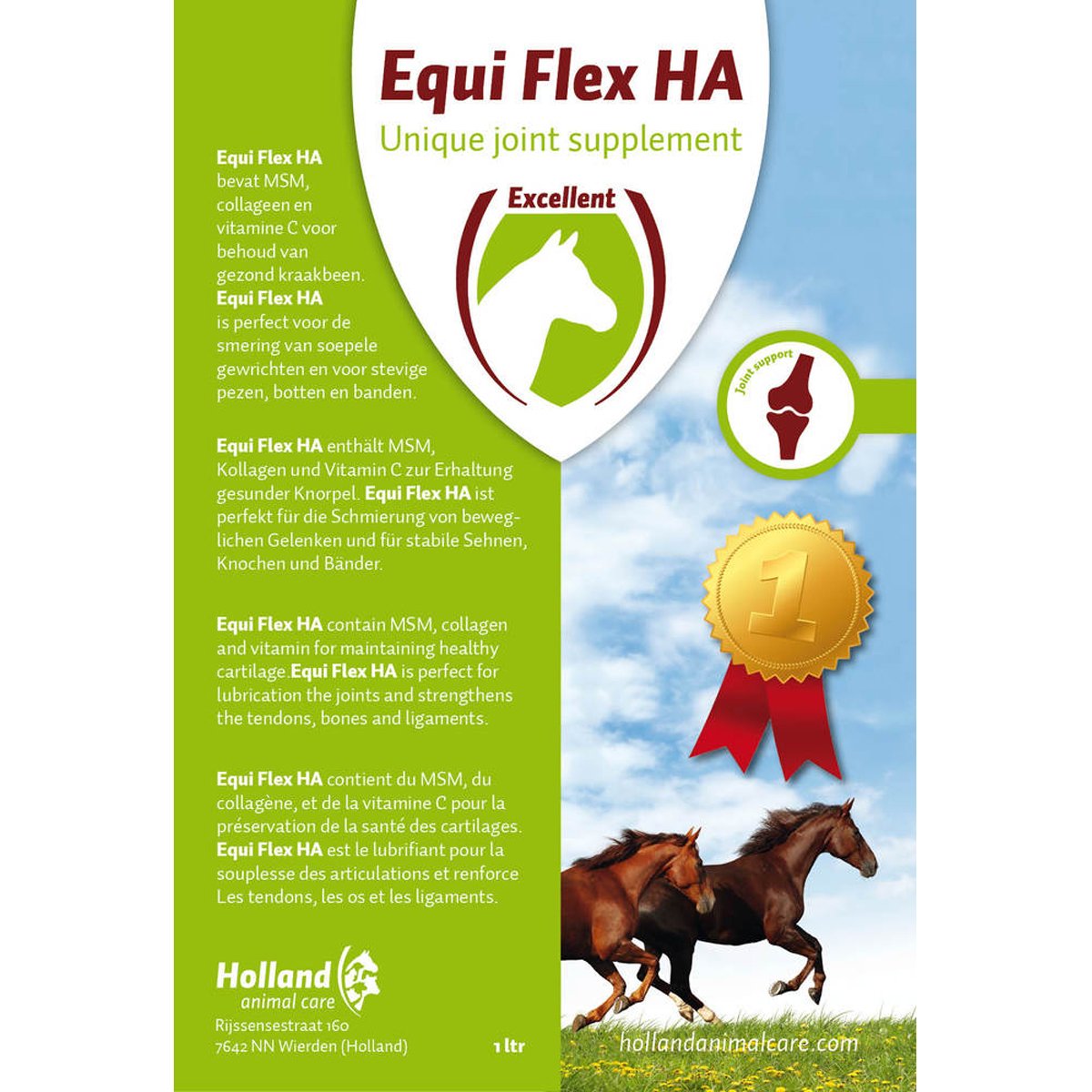EXCELLENT Suministros Para El Cuidado De La Salud Equi Flex Ha Líquido