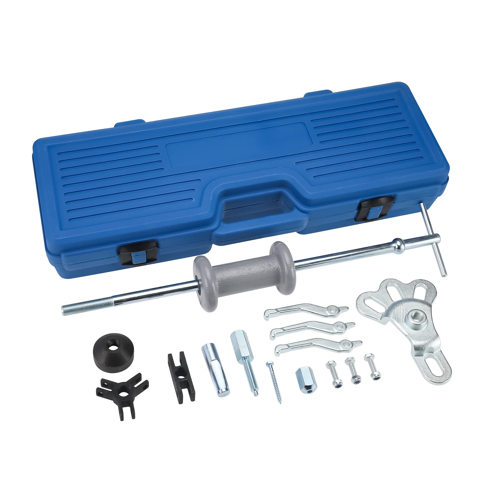 BOOMSTART 16 Pezzi Scorrevole Martello Dent Mozzo & Cuscinetto Estrattore Kit 2/3 Mascella Esterna Interna Auto Camion Estrattore Set