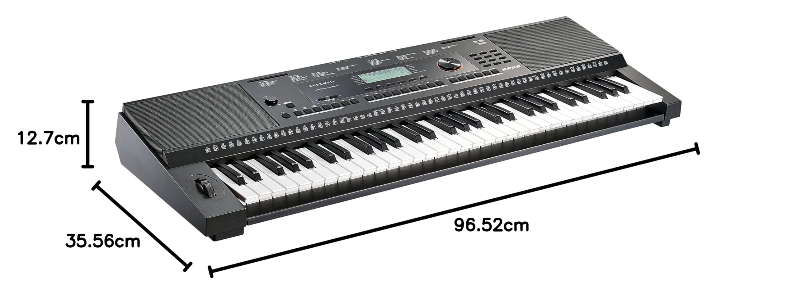 Kurzweil Casa Tastiera Arranger portatile a 61 note KP110 con assistente alle prestazioni (KP-110)