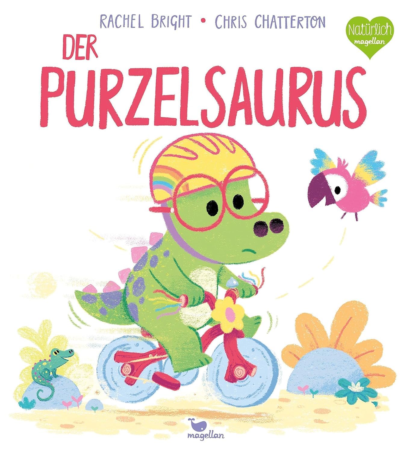 Rachel Bright - Bilder-Buchset für Kinder ab 3 Jahren: Sorgosaurus, Knuddelsaurus, Stampfosaurus, Purzelsaurus, Quasselsaurus, Schüchtisaurus, Sammlosaurus mit einem exklusiven Aufkleberbogen "Saurus"
