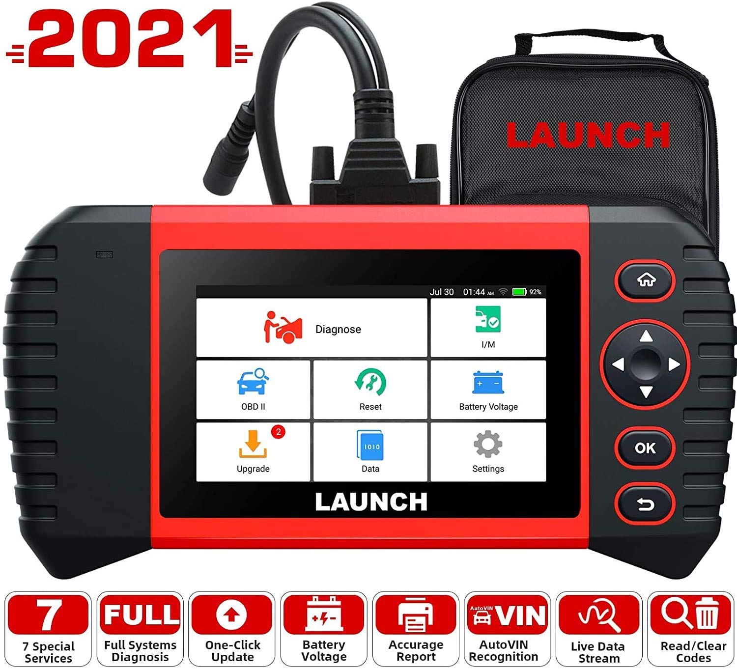 Buy LAUNCH Diagnostic Tool CRP Touch Pro Elite with All System Diagnostic Scan Tool, Fix ABS