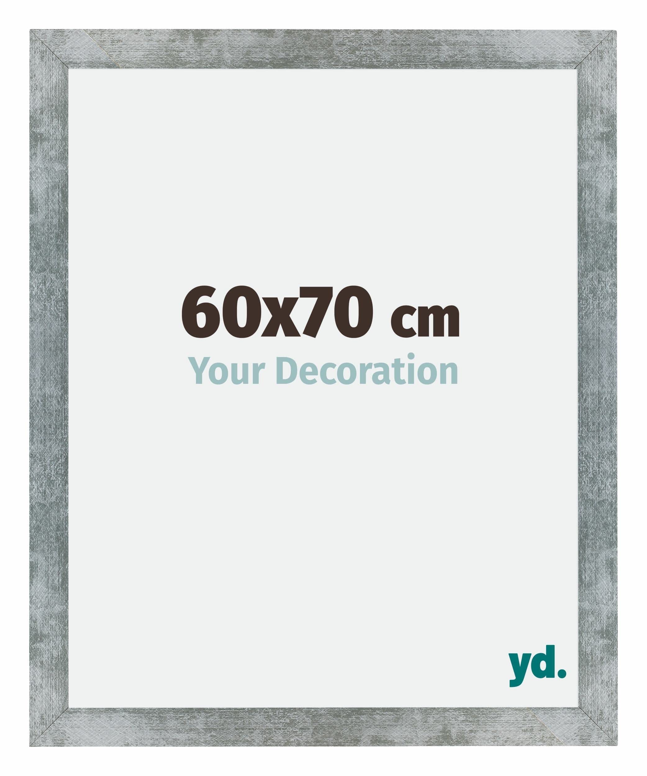 Your Decoration - Picture Frame 60x70 cm - Iron Swept - Decorative Wall Frame in MDF with Antireflection - Frame 60x70 - Mura — image 1