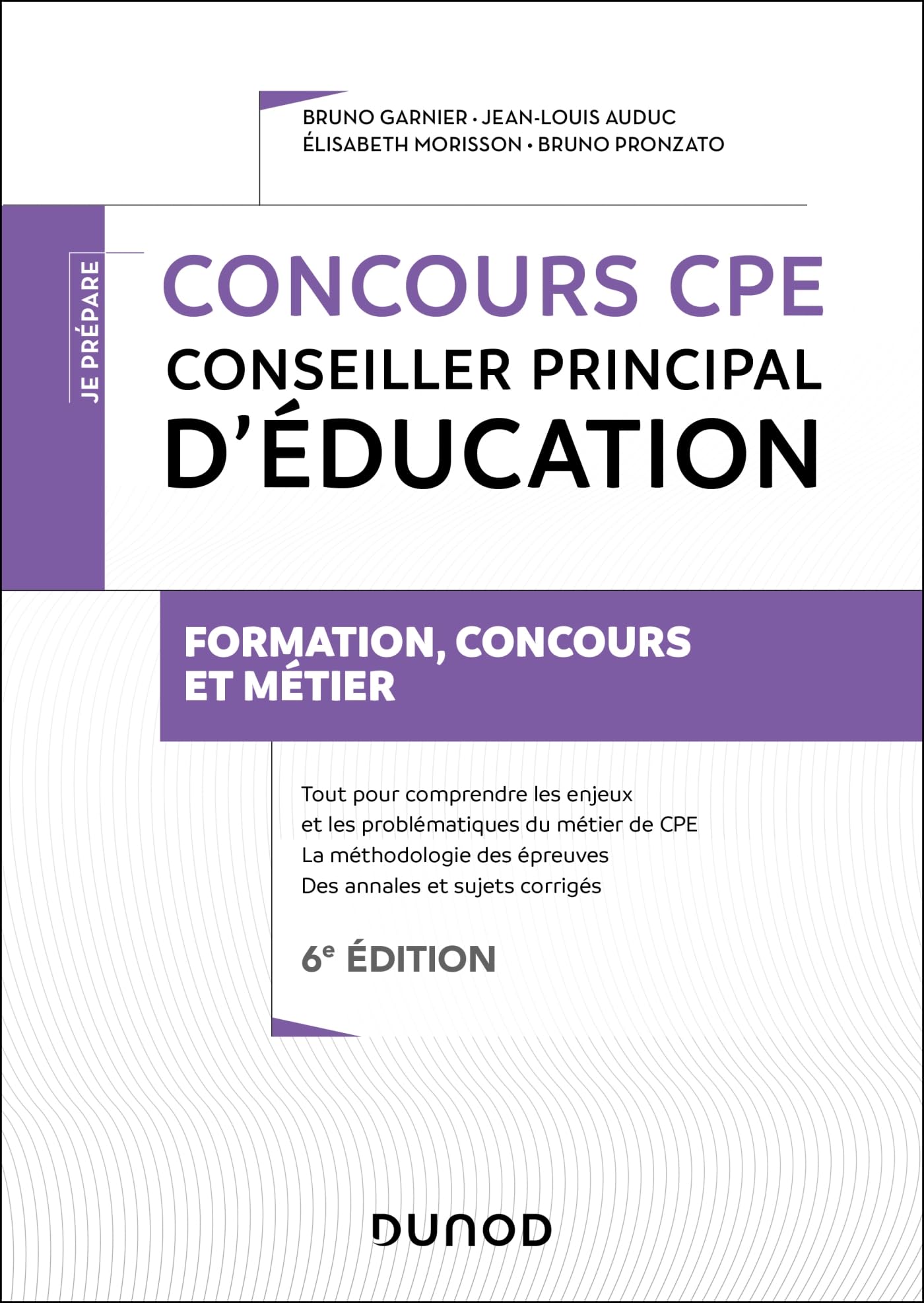 Concours CPE - Conseiller principal d'éducation - 6e éd.: Tout-en-un