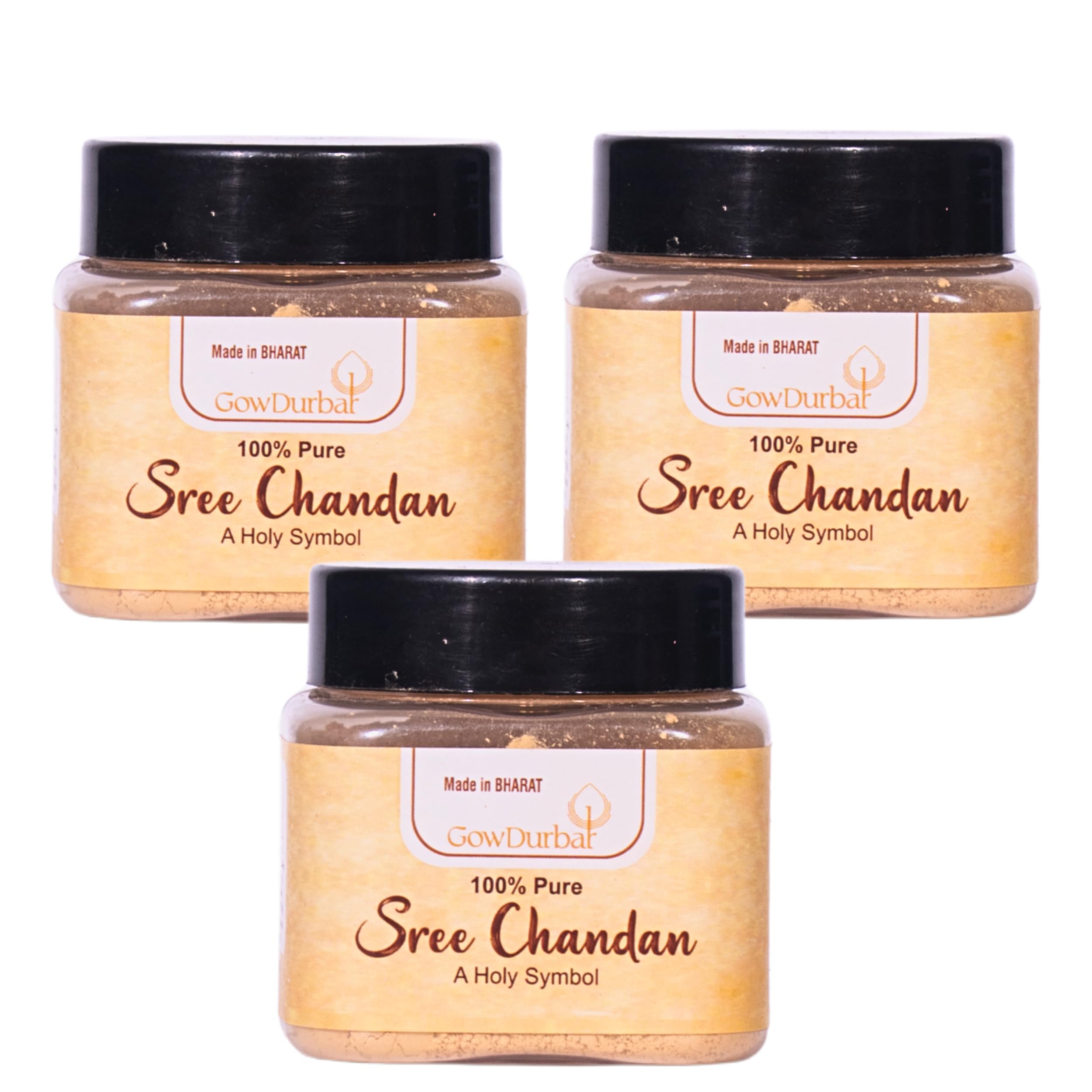 Gowdurbar Sree Chandan 50g - Natural Quality | Sandalwood Powder [Pack of 3]-image-40