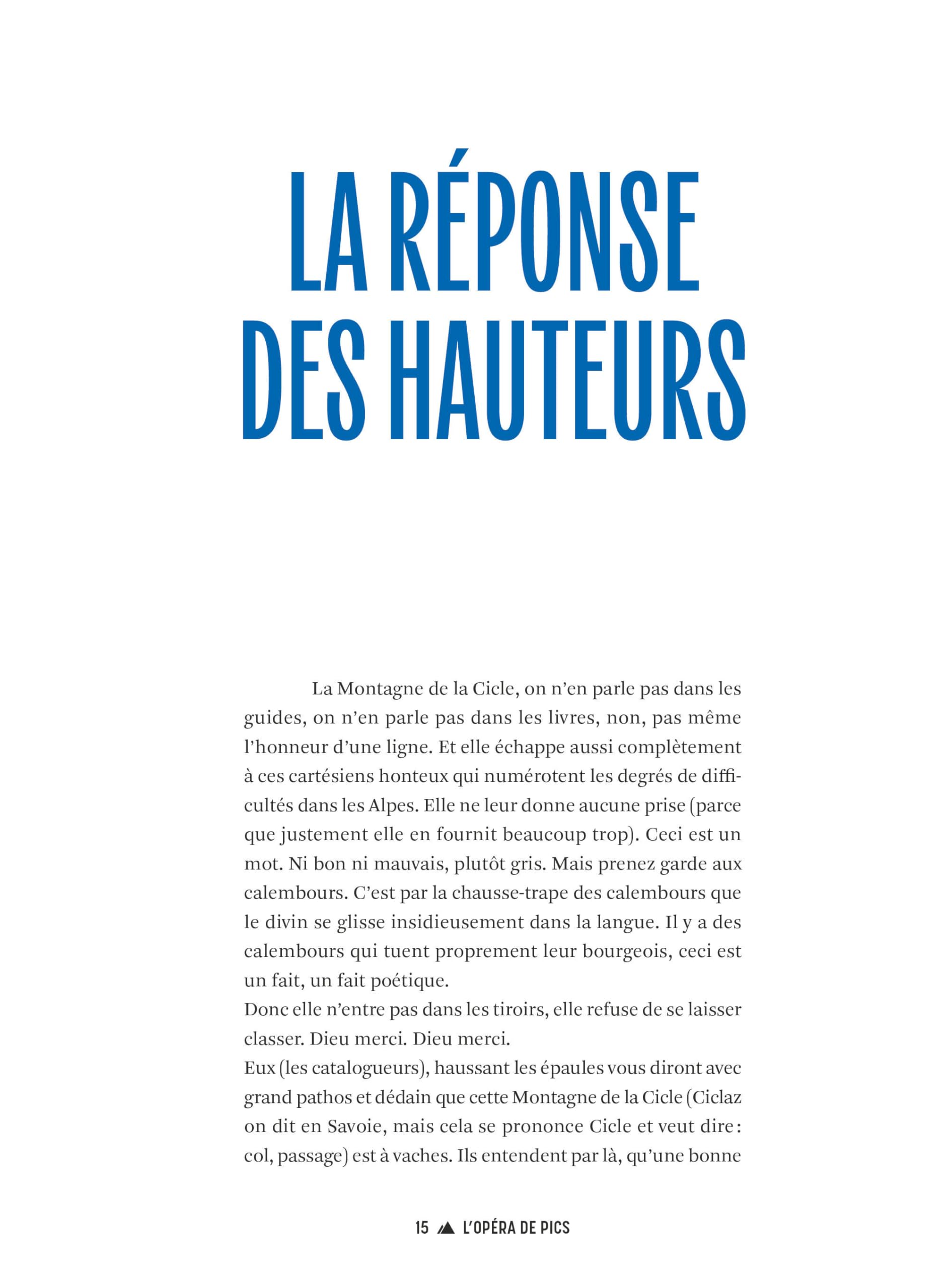 L'Opéra de pics NE