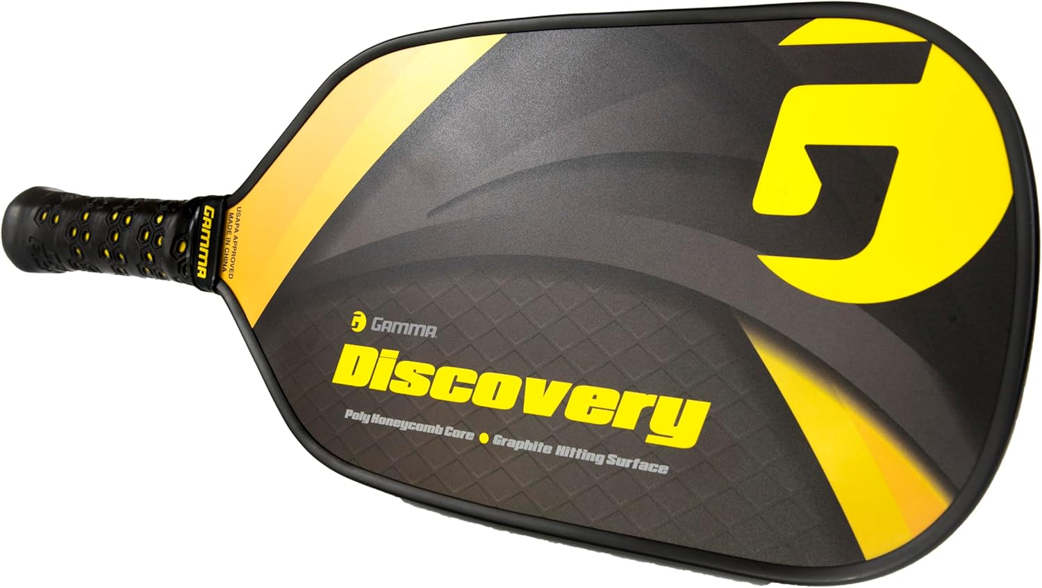 Gamma Pickleball Paddles, Venture Series, USAPA Approved, Graphite Composite Surface, Honeycomb Grip, Conqueror, Discovery, Odyssey, Unbeatable Control, High Performance