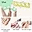 Toe Separators for Women,Toe Spacers,Toe Separators Use for Separation of Toenails or Nails as Well as Polishing of Nail Polish.
