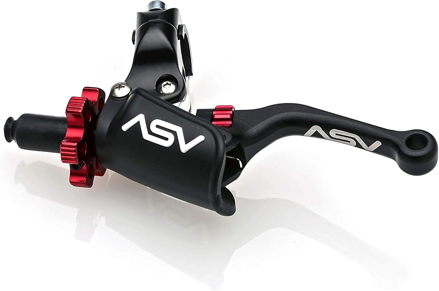 ASV Unbreakable C6 Quad ATV Clutch Lever w/PRO Perch # CD C606PX - Shorty Black