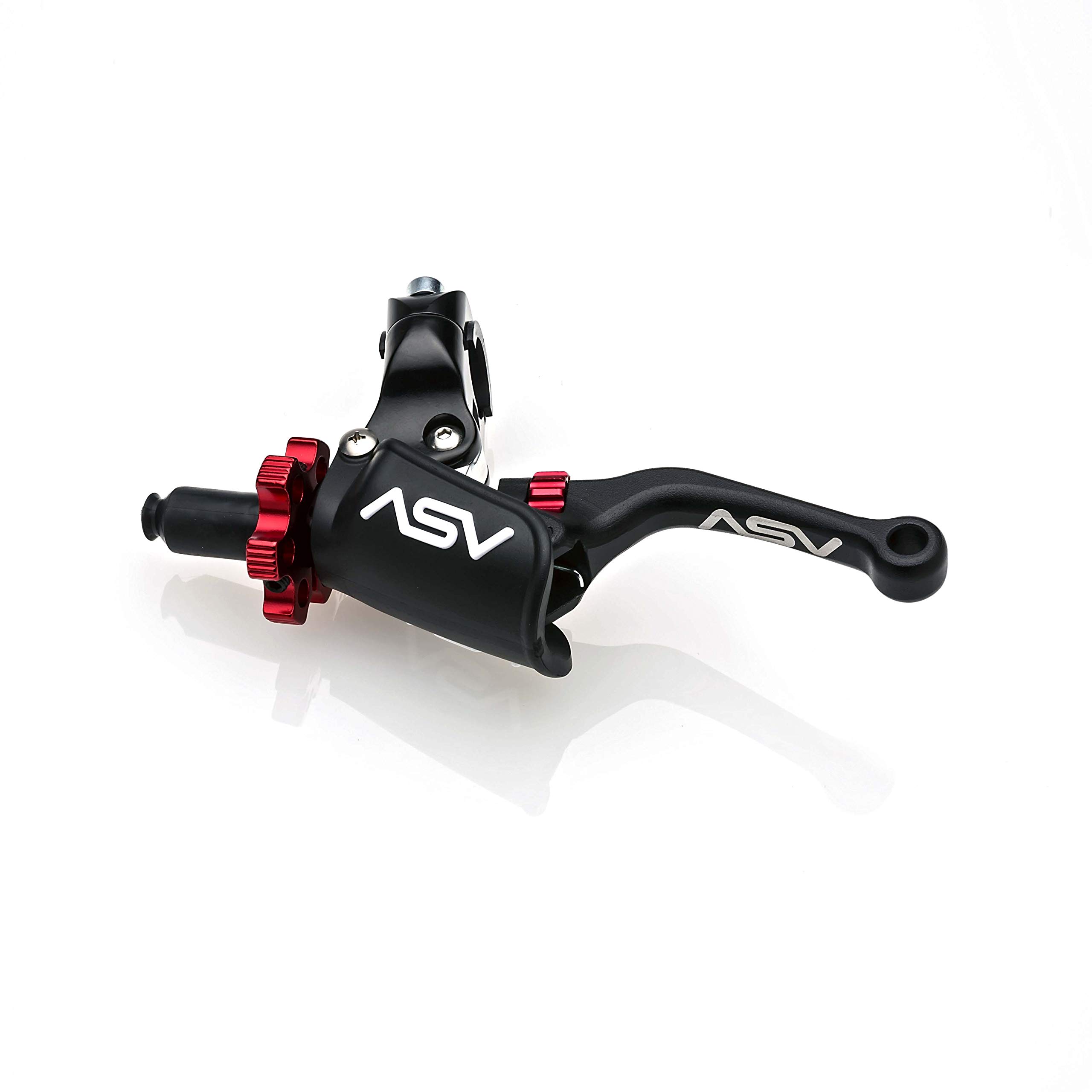 ASV Unbreakable C6 Quad ATV Clutch Lever w/PRO Perch # CD C606PX - Shorty Black