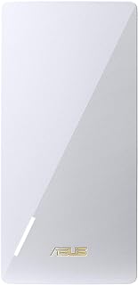 ASUS RP-AX58 AX3000 Dual Band WiFi 6 (802.11ax) Range Extender, AiMesh Extender for Seamless mesh WiFi; Works with Any WiFi Router (White)