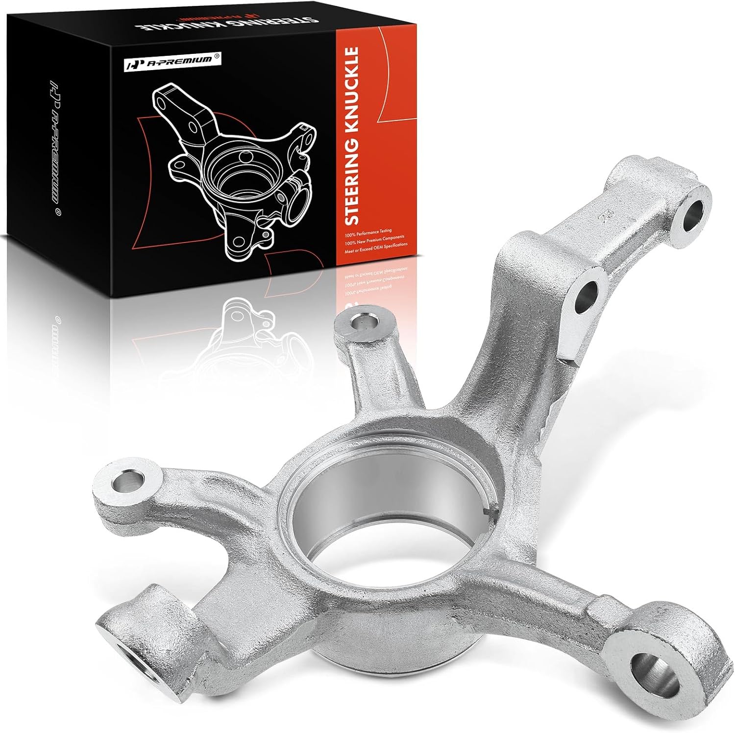 A-Premium Front Right Suspension Steering Knuckle Compatible with Mercedes-Benz CLA250 2015-2019, GLA250 2015-2020, B250e 2016-2017, B Electric Drive 2015, Passenger Side