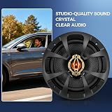 CLES ZYZ 2026 Upgraded 6.5 Inch Car Speakers, 800W Max, 200W RMS, 4 Ohm, 6.5 Speakers Compatible with Universal Fit for Most Cars, 30 Minutes Easy Install - Turn Your Car into a Concert Hall(Pair)