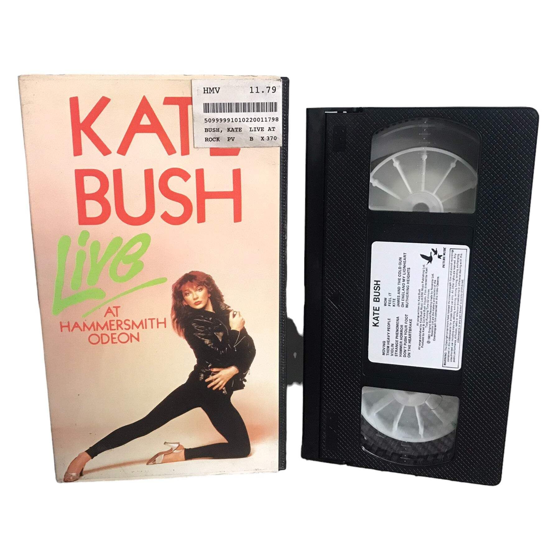Live at Hammersmith Odeon VHS cassette concert rock mythique