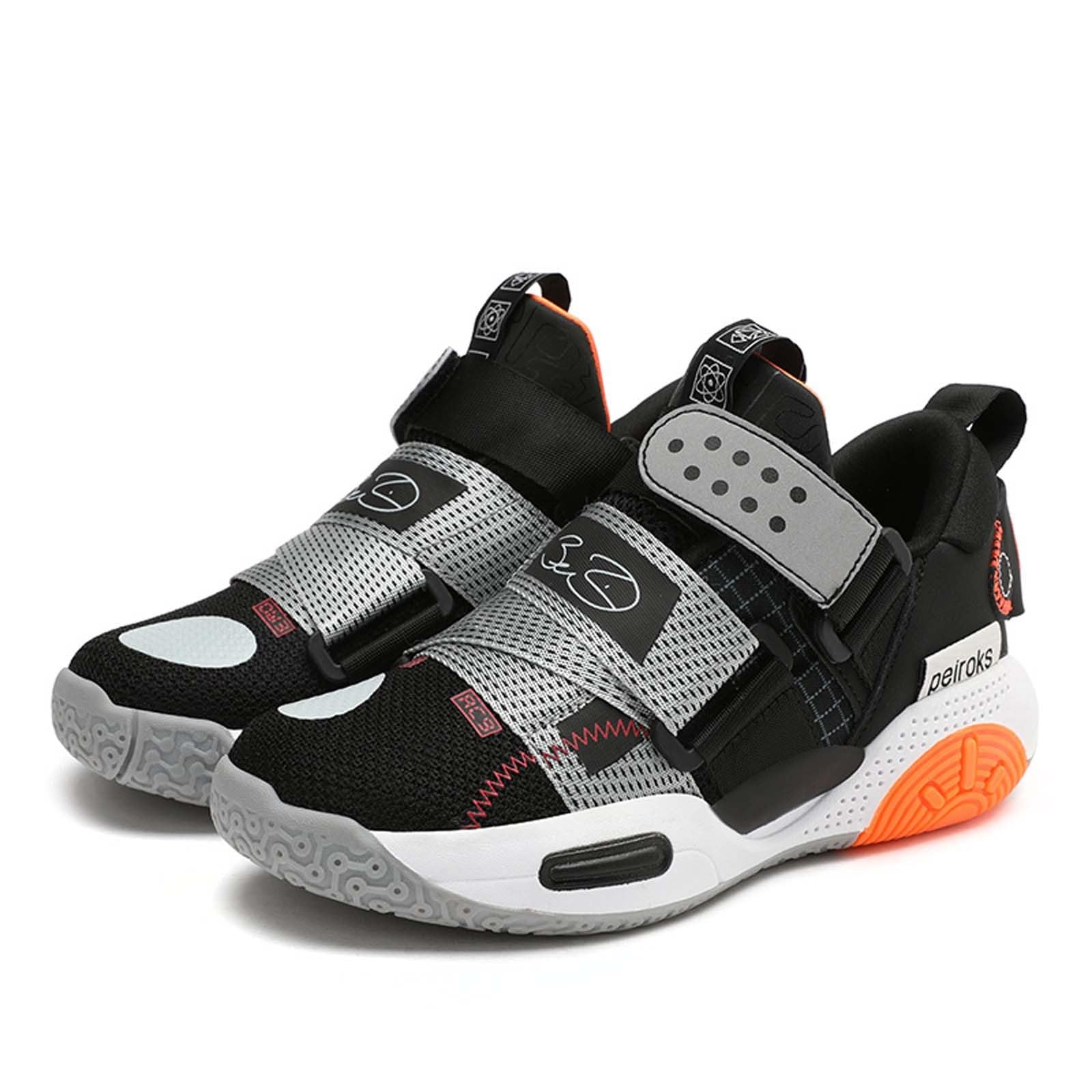 Sportschuhe Kinder Hallenturnschuhe Jungen Sneaker 34 32 Halbschuhe Turnschuhe Helle Sohle Kids Shoes Boys Schuhe Hallenschuhe 39 28 40 38 Indoor Mit Klettverschluss 30 37 Junge 41 Schwarz