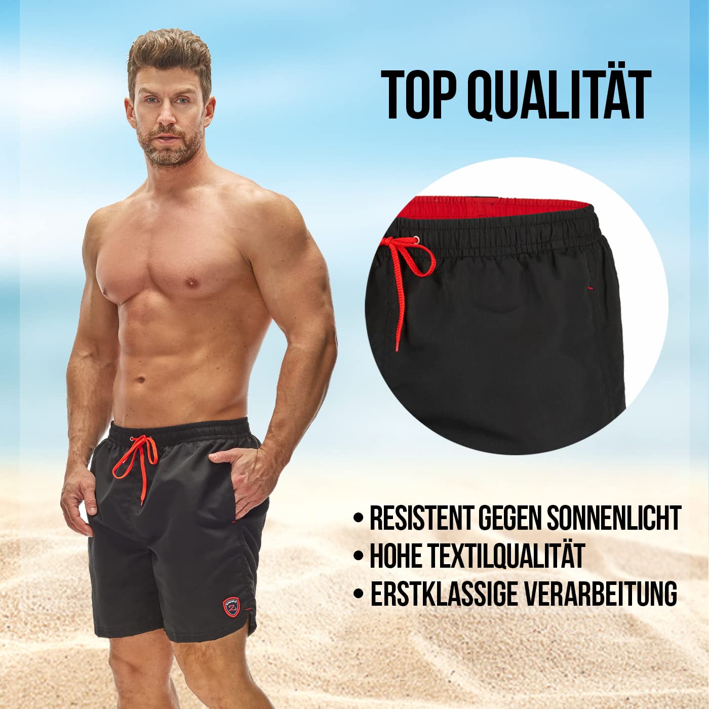 Zagano Adam Lipski Pantaloncini da bagno per uomo