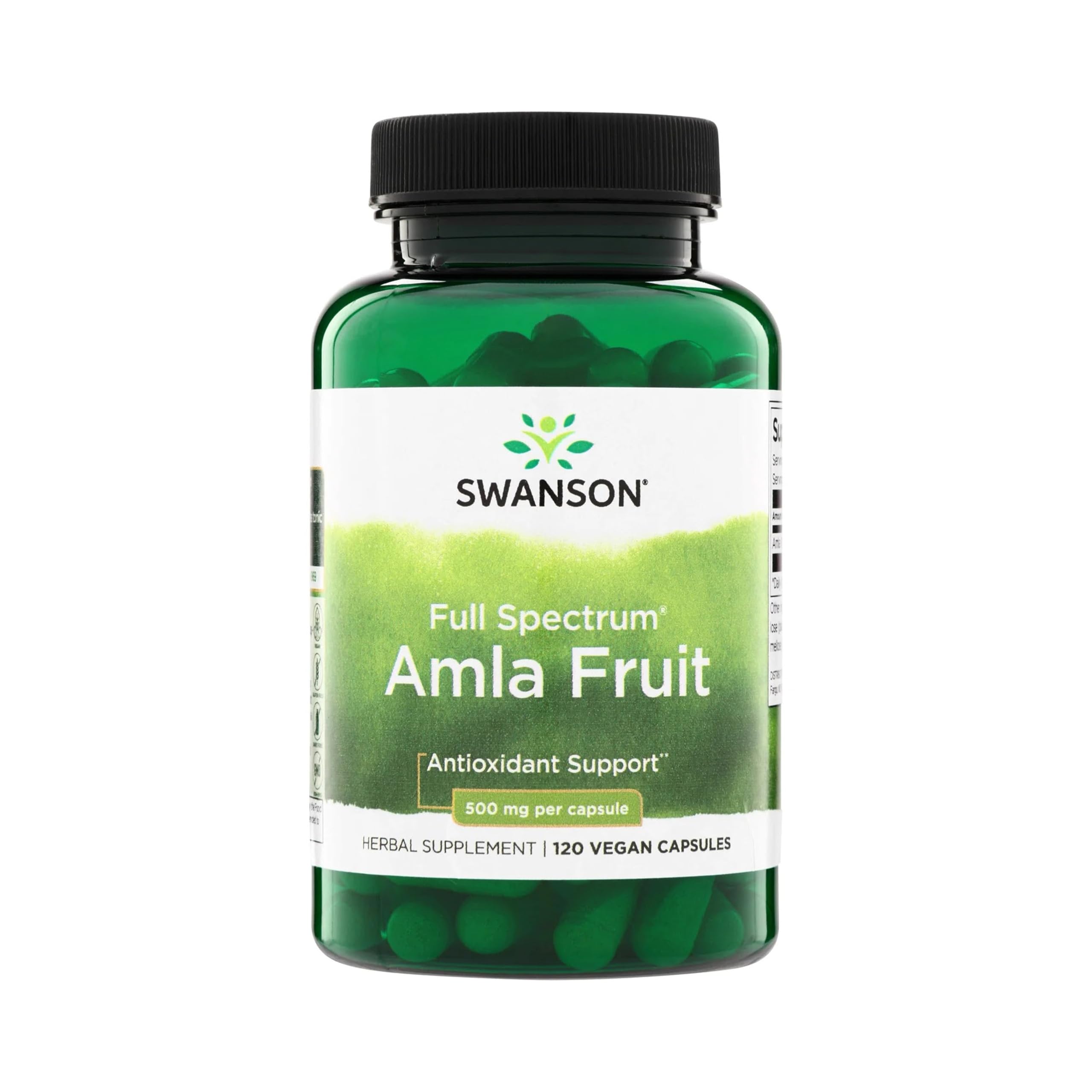 Swanson Full Spectrum Amla Fruit, 500 mg, 120 Capsules — Amazon image 9