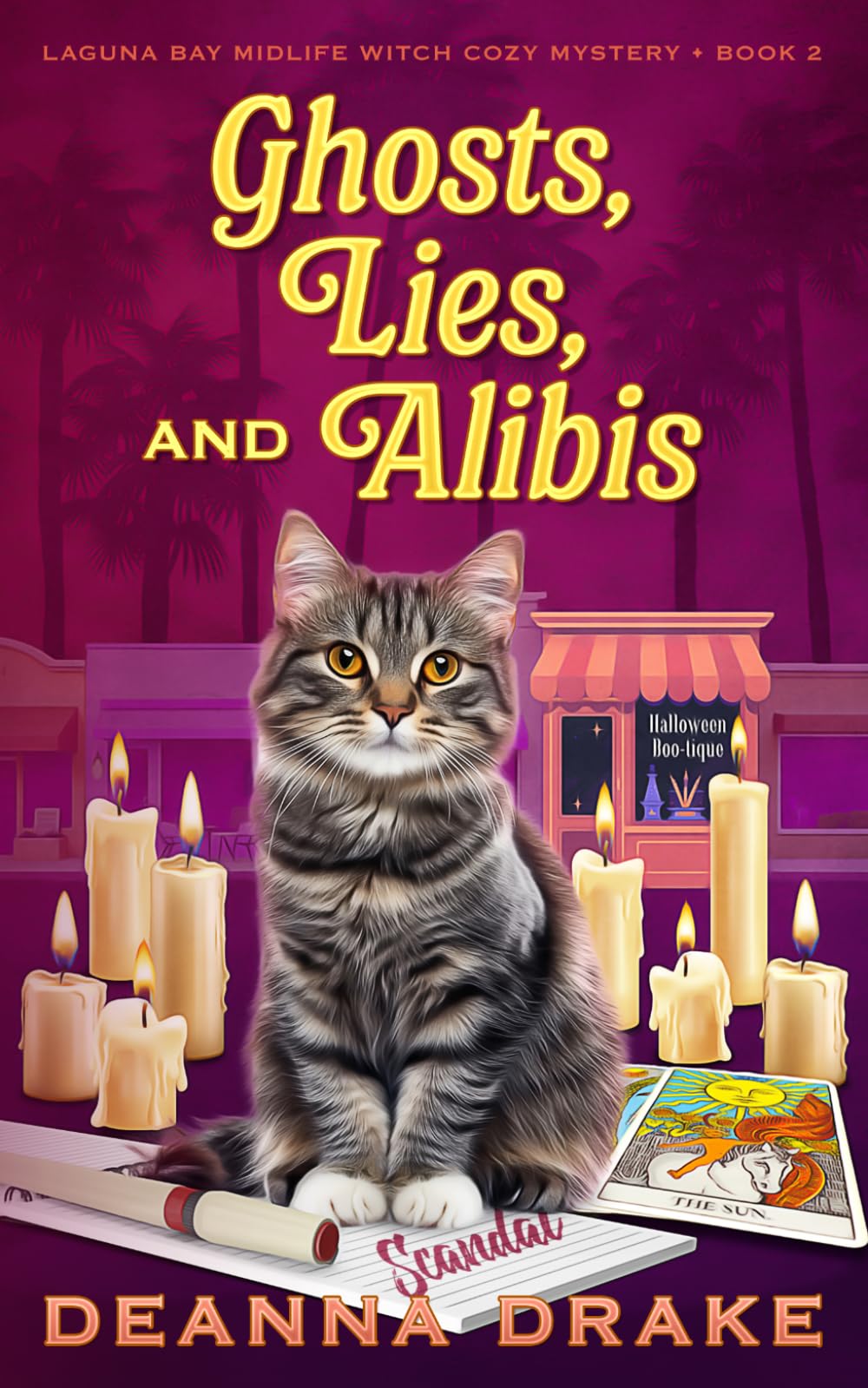 Ghosts, Lies, and Alibis: 2 (Laguna Bay Midlife Witch Cozy Mystery)