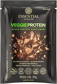 Veggie Protein Cacao Sachê Essential Nutrition 35g
