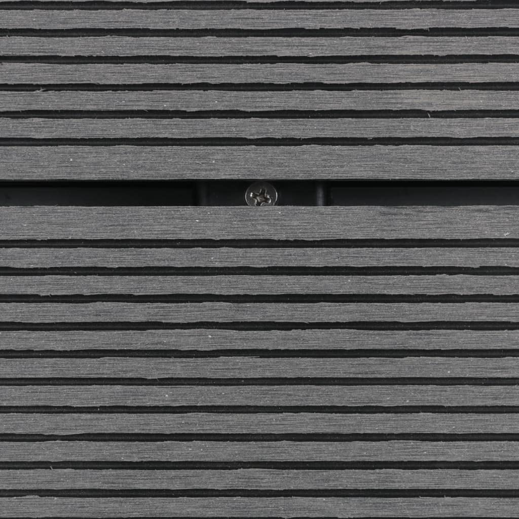 Genérico Plato de Ducha de jardín WPC Acero Inoxidable Gris 110x62 cm,Bricolaje,Fontanería,Piezas y Herramientas para componentes de fontanería,Artículos de Ducha,Platos de ducha-48205