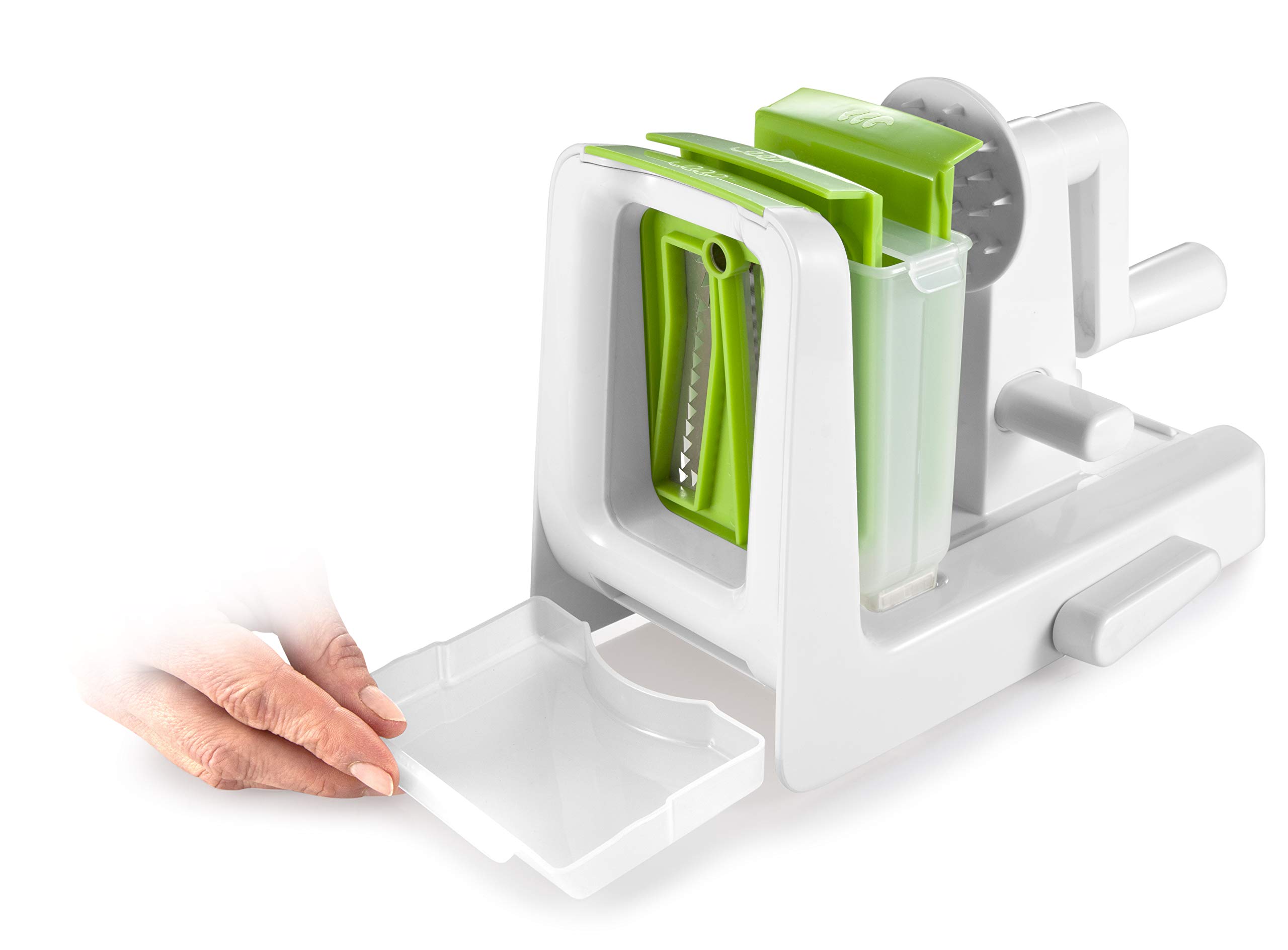 Tescoma 643612 ESPIRALIZADOR telefon komórkowy, 3 kostki, tworzywo sztuczne, puste/verde