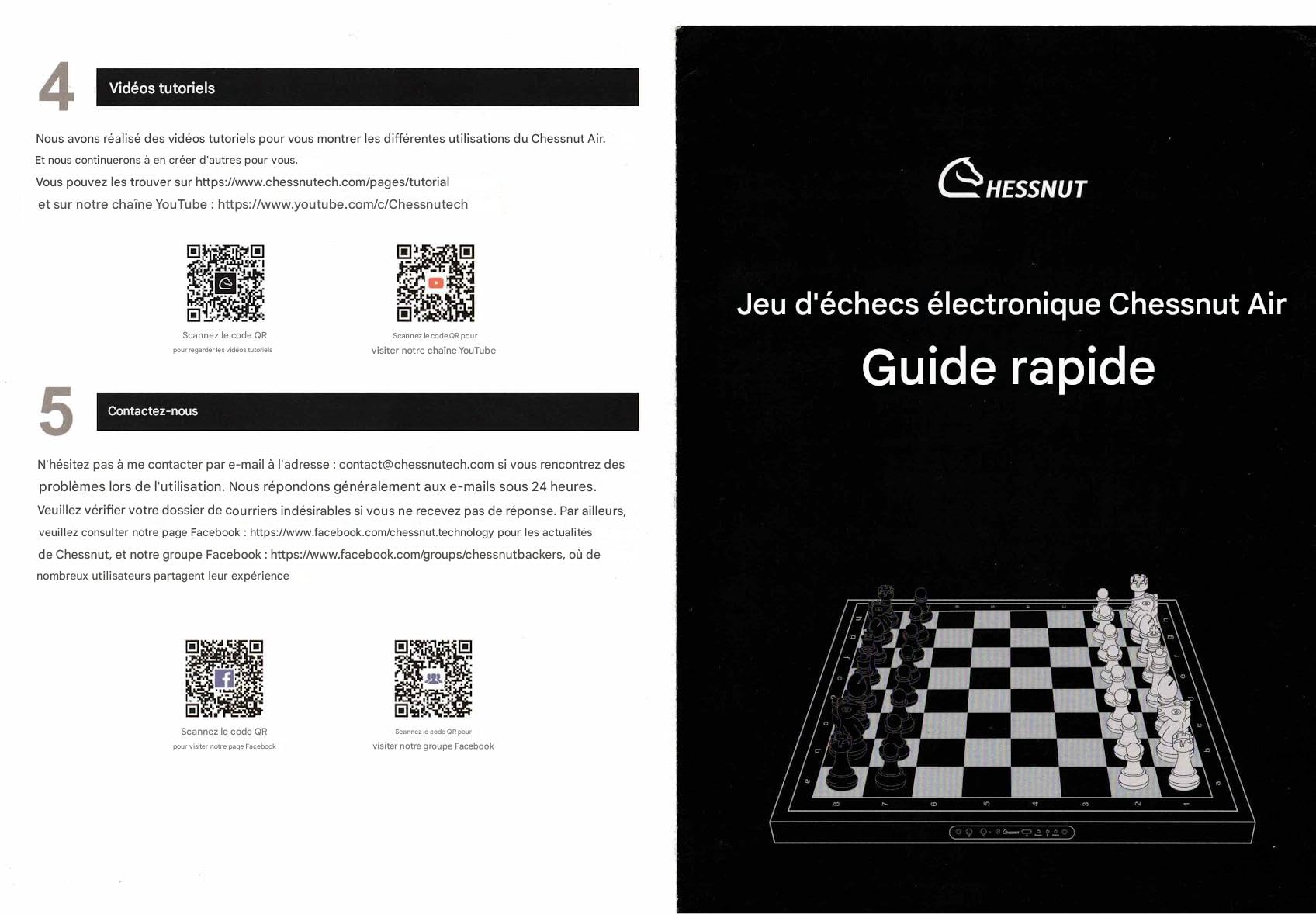 Chessnut Air Electronic Chess Set, A magnificently Handcrafted Wooden ...