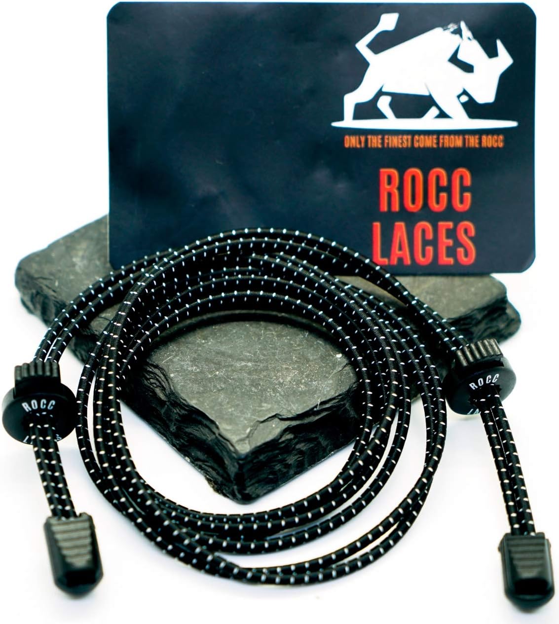 ROCC LACES [Elastic No Tie Shoelaces], Elastic Lace, Elastic No Tie Shoe Laces, Elastic Shoelace, No Tie, No Tie Shoelaces, Shoe Laces for Sneakers, Shoelaces No Tie