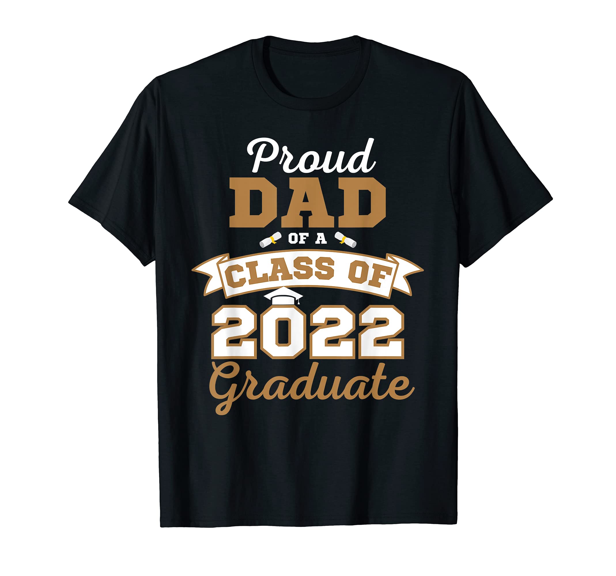 Proud Dad of a Class of 2022 Graduate Shirt Melanin HBCU T-Shirt