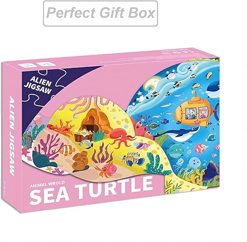 Miniatura 5 de Jigsaw Puzzles for Kids Ages 4-8, 8-10, Colorful Animal Shaped Puzzle Floor Puzzles Children Learning Educational Toys Games Gifts for Boys and