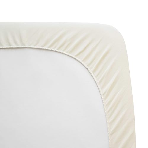 Miniatura 7 de American Baby Company Funda de colchón acolchada impermeable natural para moisés hecha con capa superior de algodón orgánico