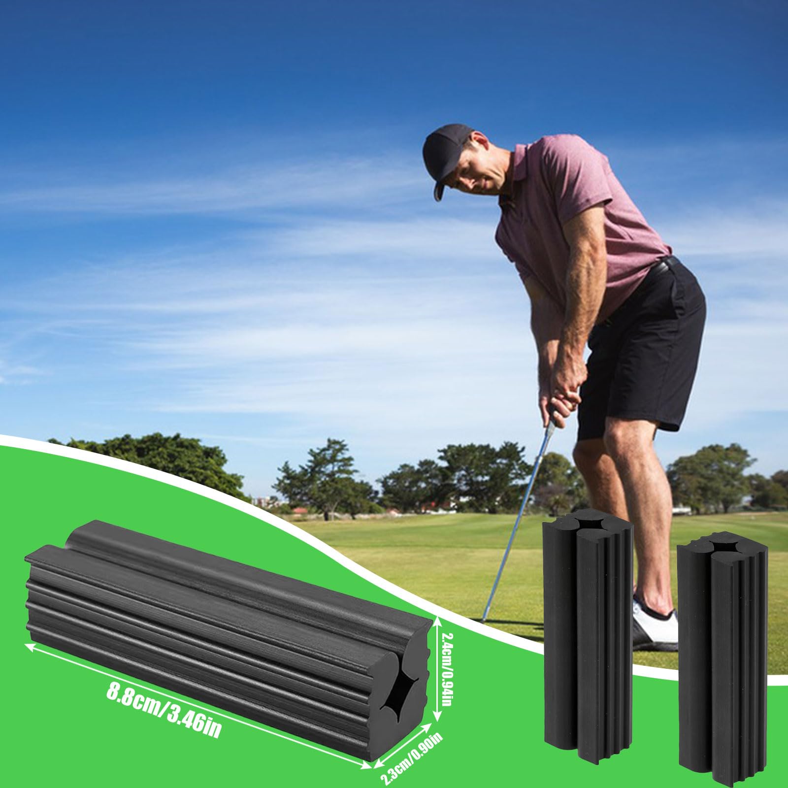 Symphonyw Golf Club Rubber Vise Clamp, Pcs Golf Club Repair Regripping  Tools, Club Shaft Vice Regripping Supplies Repair Tools?