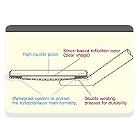 Vista 3 de Espejo bucal dental #5 Simple Stem 12 pcs Osung -DMSS5