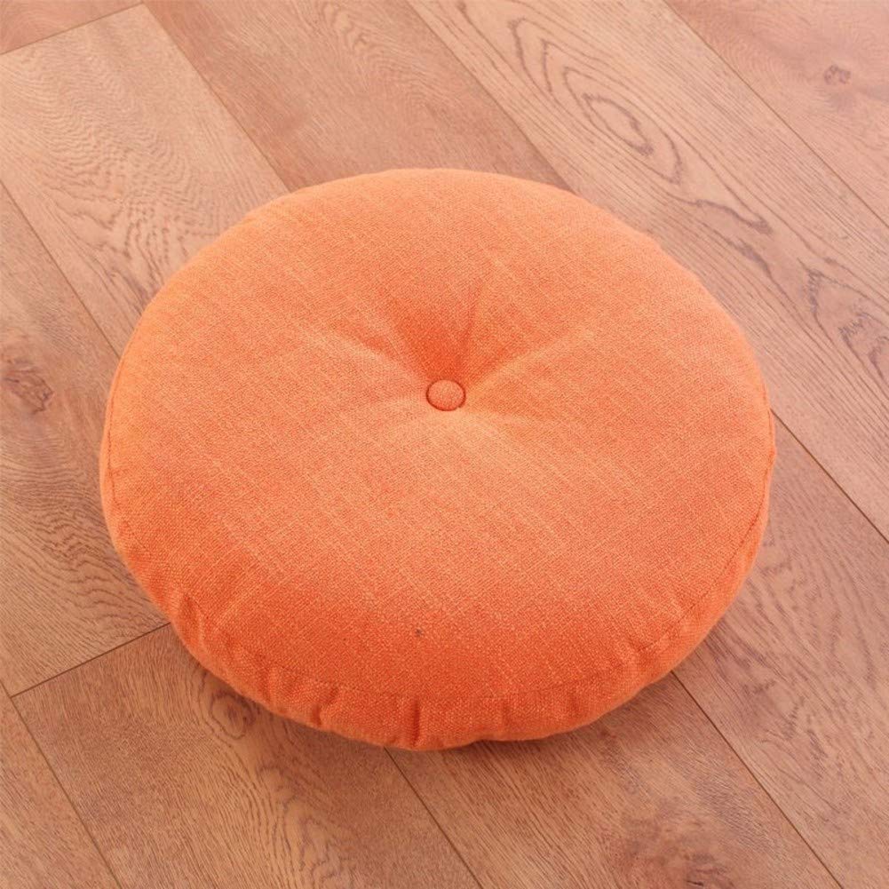 Dicke, runde japanische Sitzmatten, Kissen für Yoga, Wohnzimmer, Balkon, Büro, Outdoor, 50 cm, bequeme Gesäßpolster, Bodenkissen