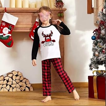 Matching Family Pajamas for Adults and KidsChristmas Pajamas Set Holiday Family Matching Pajamas Long Sleeves