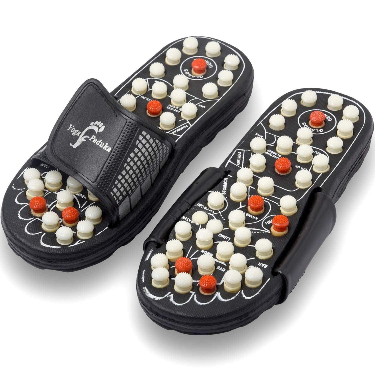 Taramoney™ Essentials Acupressure and Magnetic Therapy Yoga Paduka | Relaxing Slippers for Full Body Blood Circulation (Unisex) (9) (B0CPT8LXQQ) Amazon Price History, Amazon Price Tracker