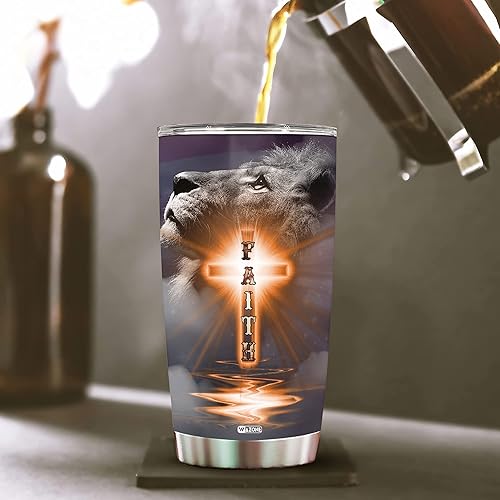 Miniatura 4 de Vaso de viaje con aislamiento de 20 onzas, con datos nutricionales para papá, regalo de cumpleaños, Navidad, para papá, padrastro