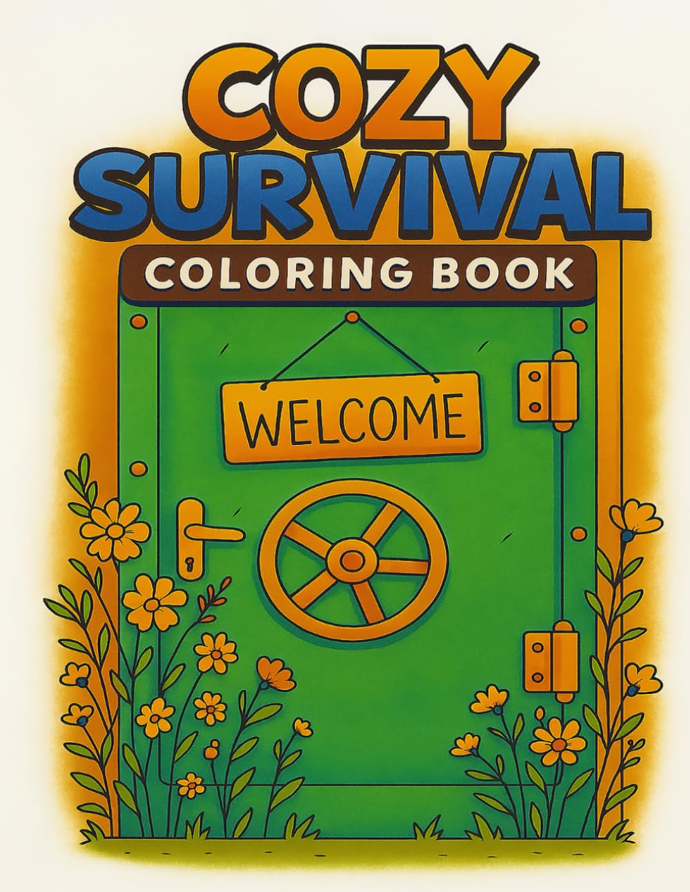 Cozy Survival Coloring Book: Color Pages Featuring Calm Survival Scenes, Creative Ruins, and End Of The World Living (Lifestyle)