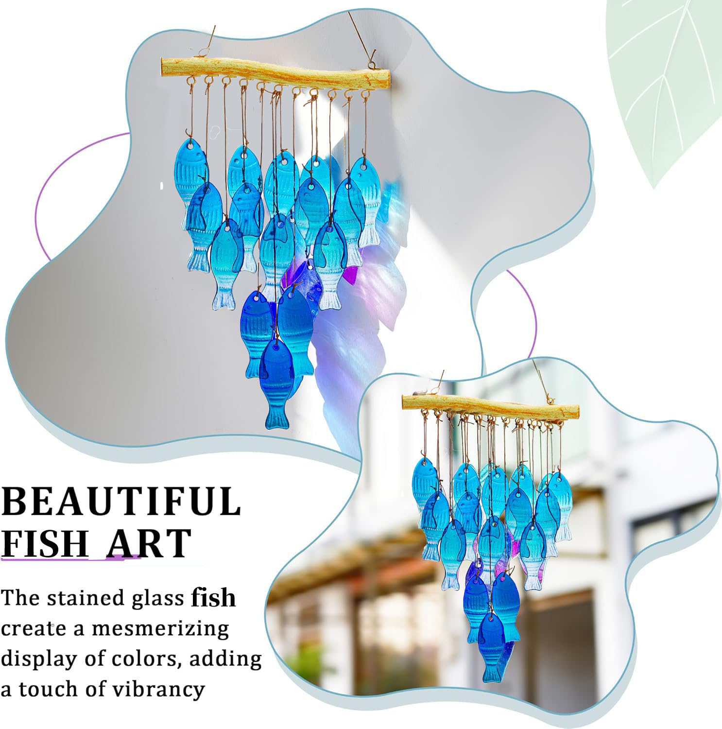 Glass Wind Chimes - Image 3