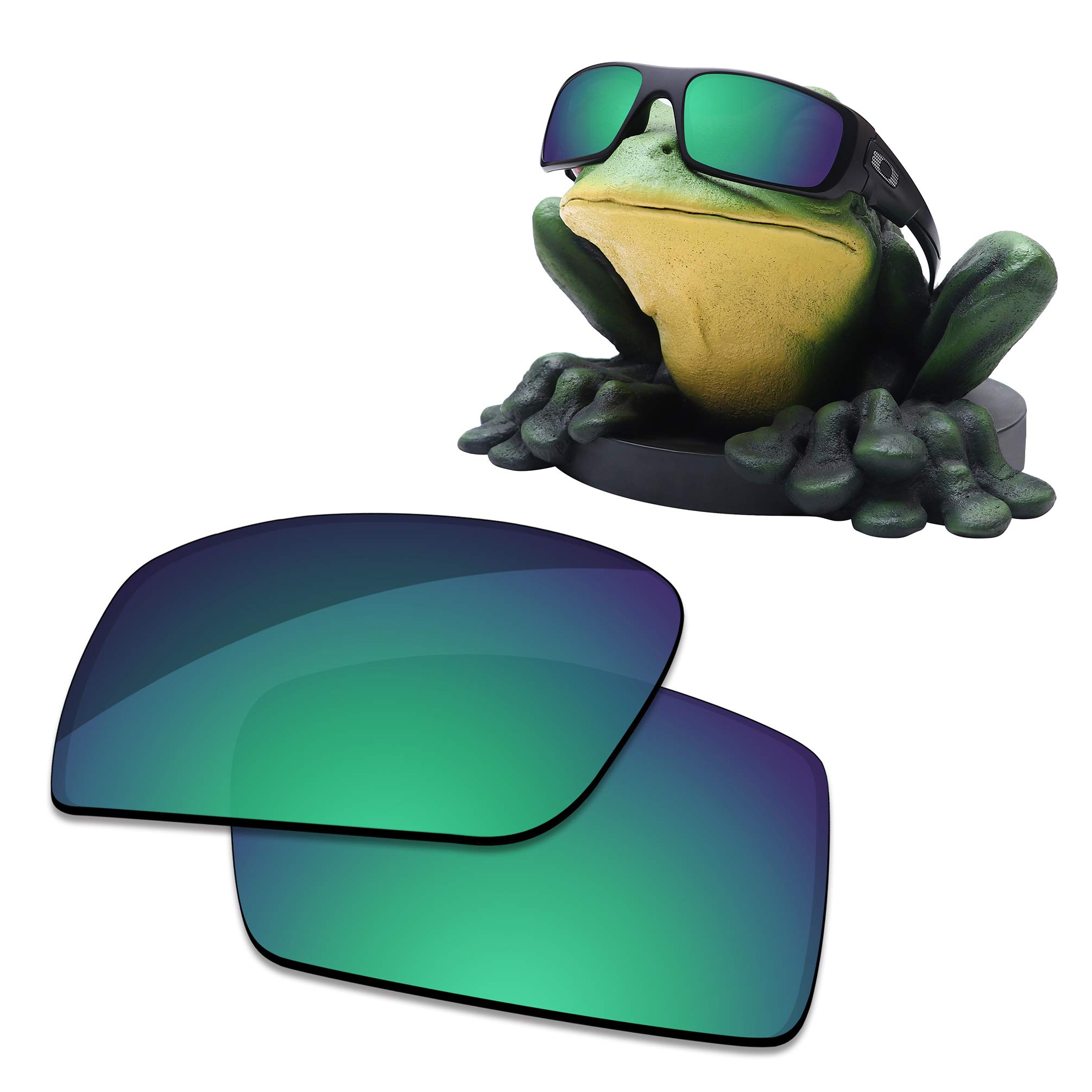 Acefrog Men's Moss Green - Inar Coated Polarized Ar Coated Polarized Replacet Lenses For Oakley Crankshaft Oo9239 Sunglasses - Moss Green
