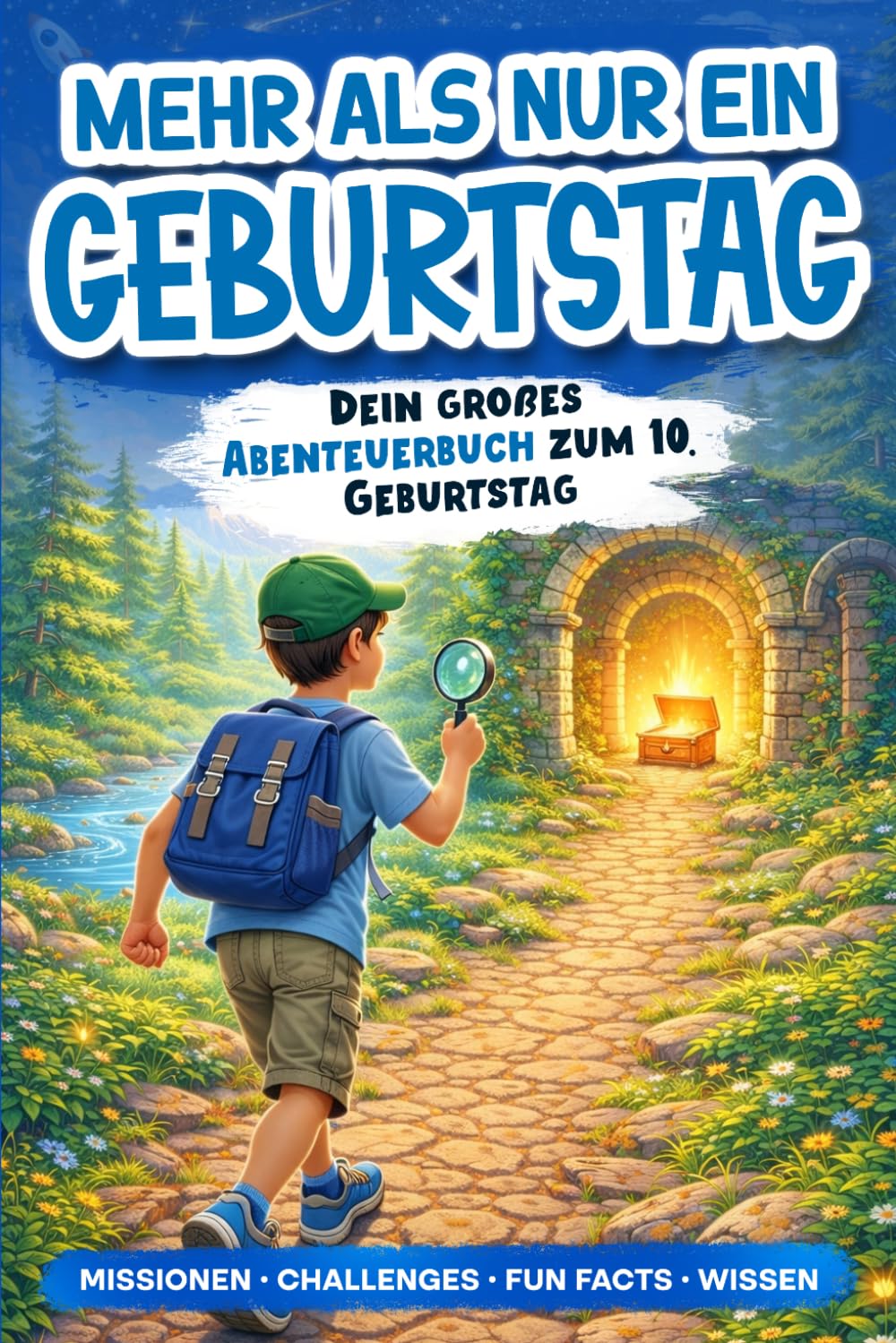 Mehr als nur ein Geburtstag: Dein großes Abenteuerbuch zum 10. Geburtstag für Jungs